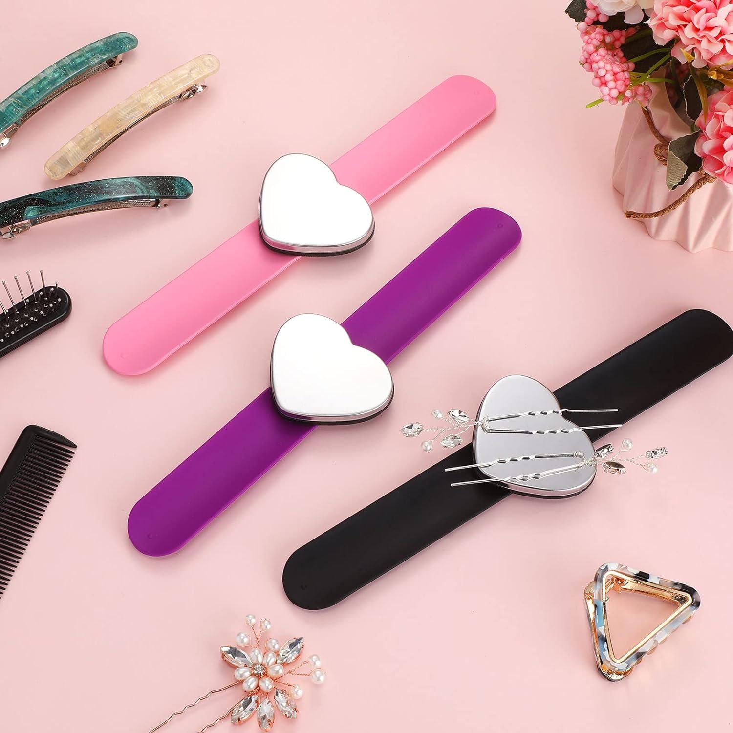 Pulsera Magnética Jexine 3 Pcs para Estilistas - Soporte Agujas y Clips