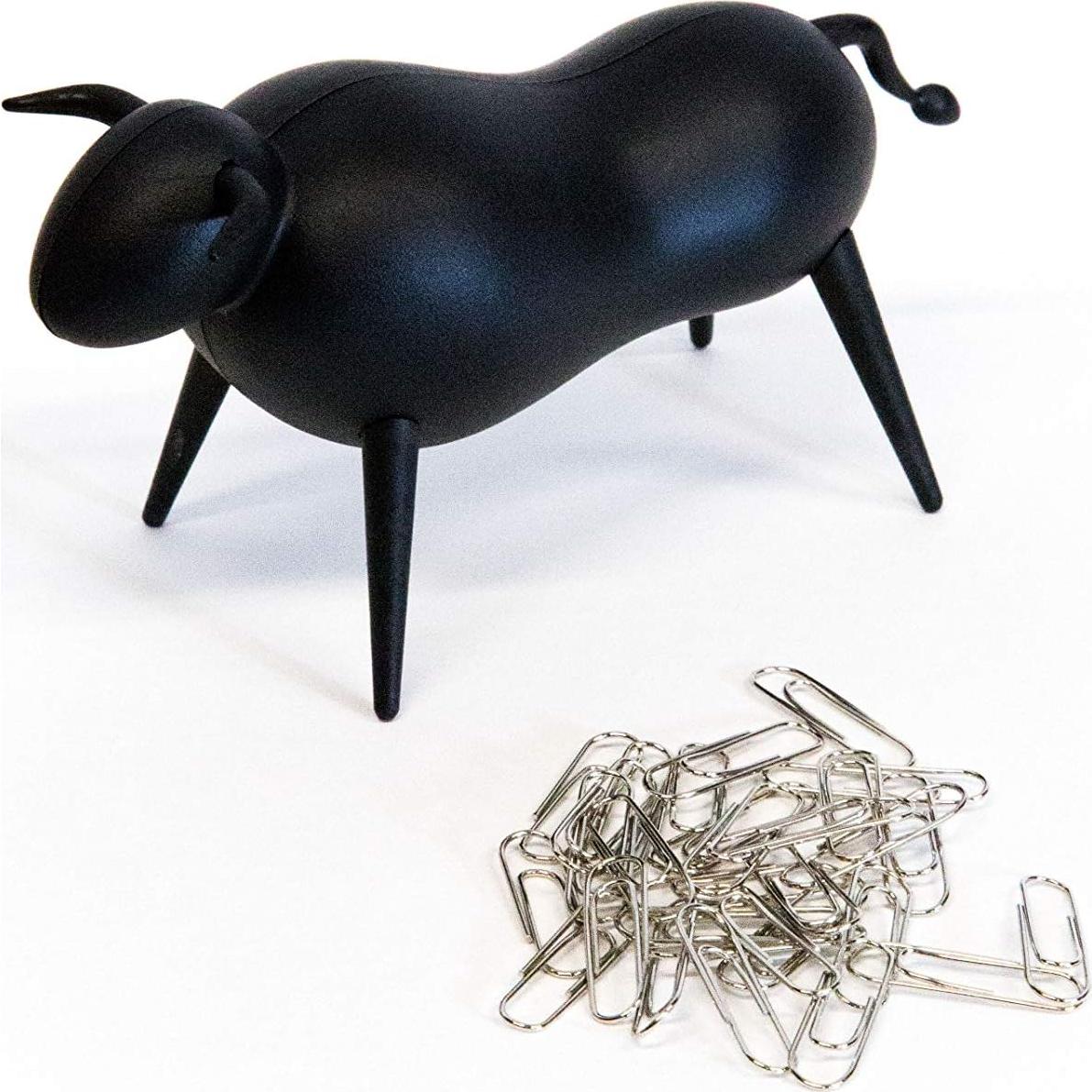 Soporte Magnético para Clips de Papel Bullseye BE-26 - Organizador de Escritorio