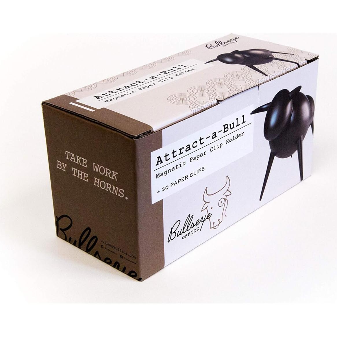 Soporte Magnético para Clips de Papel Bullseye BE-26 - Organizador de Escritorio