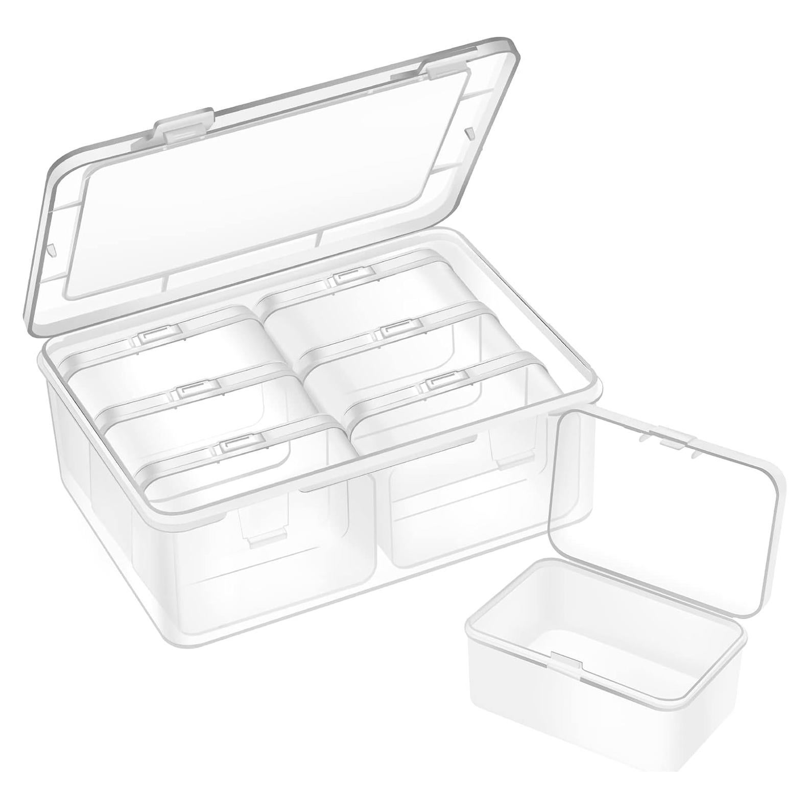 Organizador de Perlas Mathtoxyz 7 Piezas Transparente