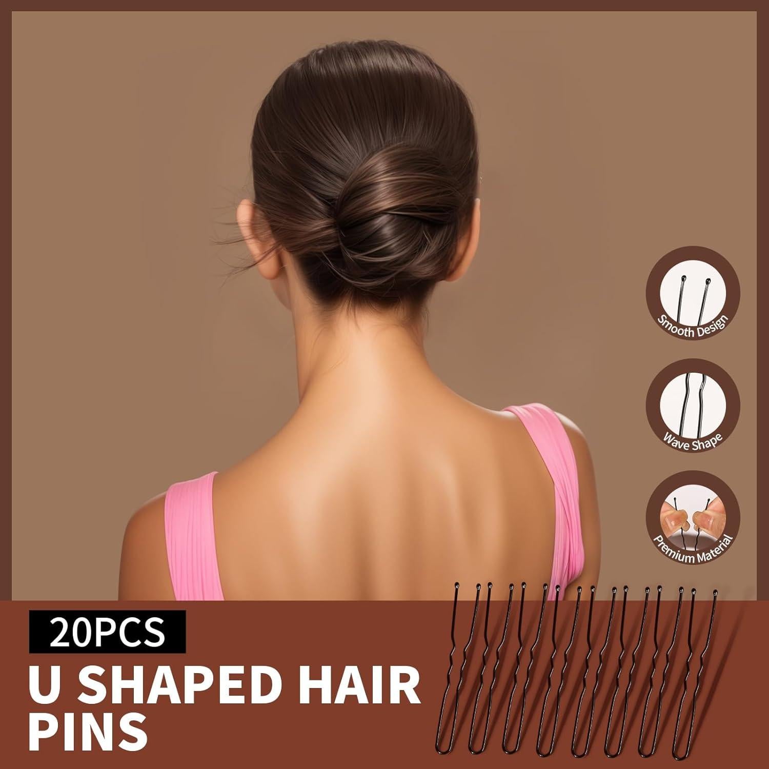 Kit de Accesorios para el Cabello Teenitor - 500 Bandas y Horquillas