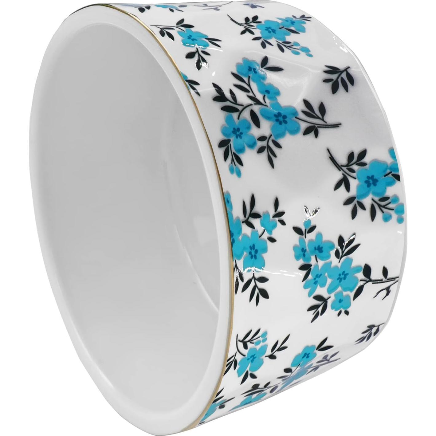 Soporte para Clips de Papel Cerámica HOMSUN Teal 9.5cm