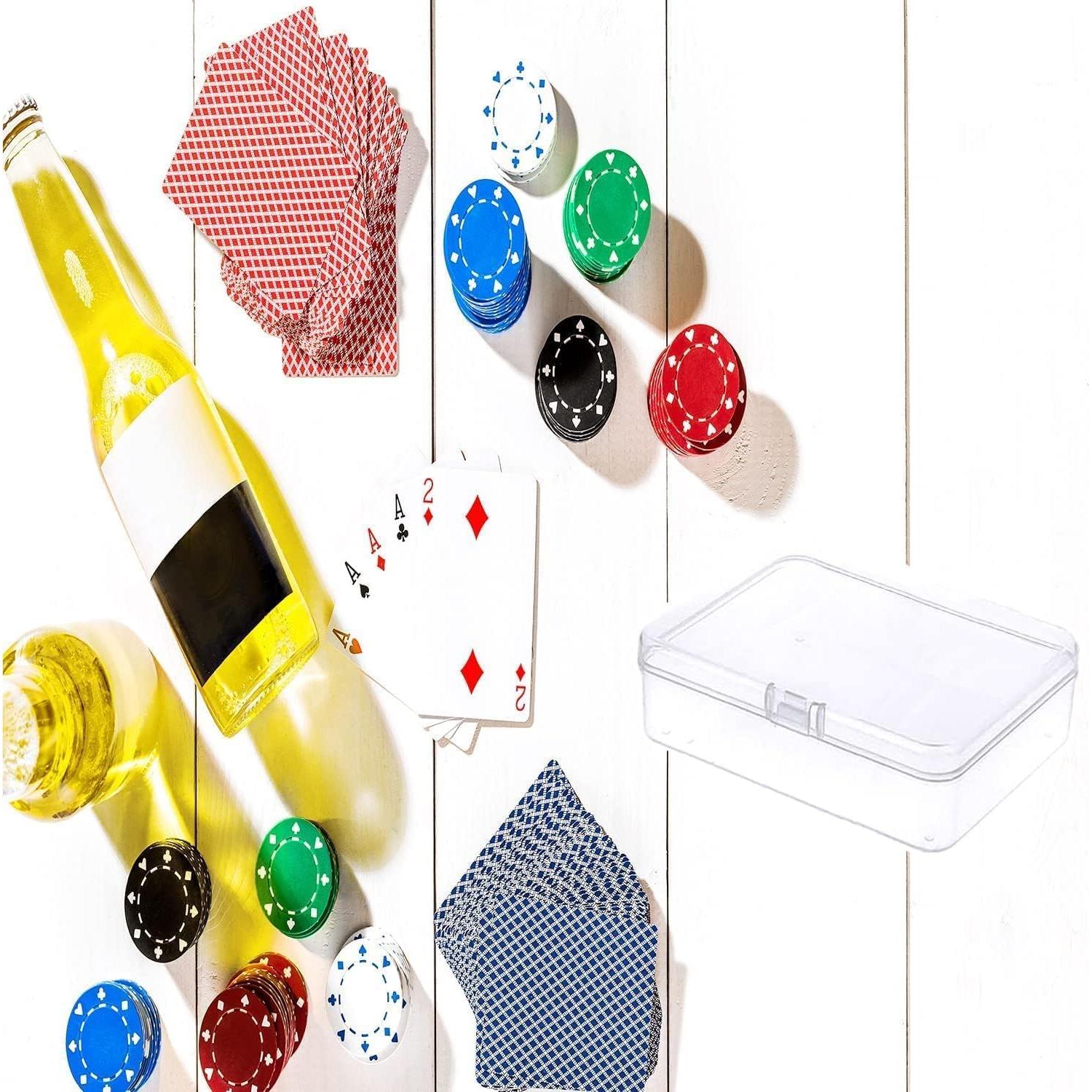 6 Mini Contenedores de Almacenamiento Plástico MFDSJ 11.4x8.6 cm