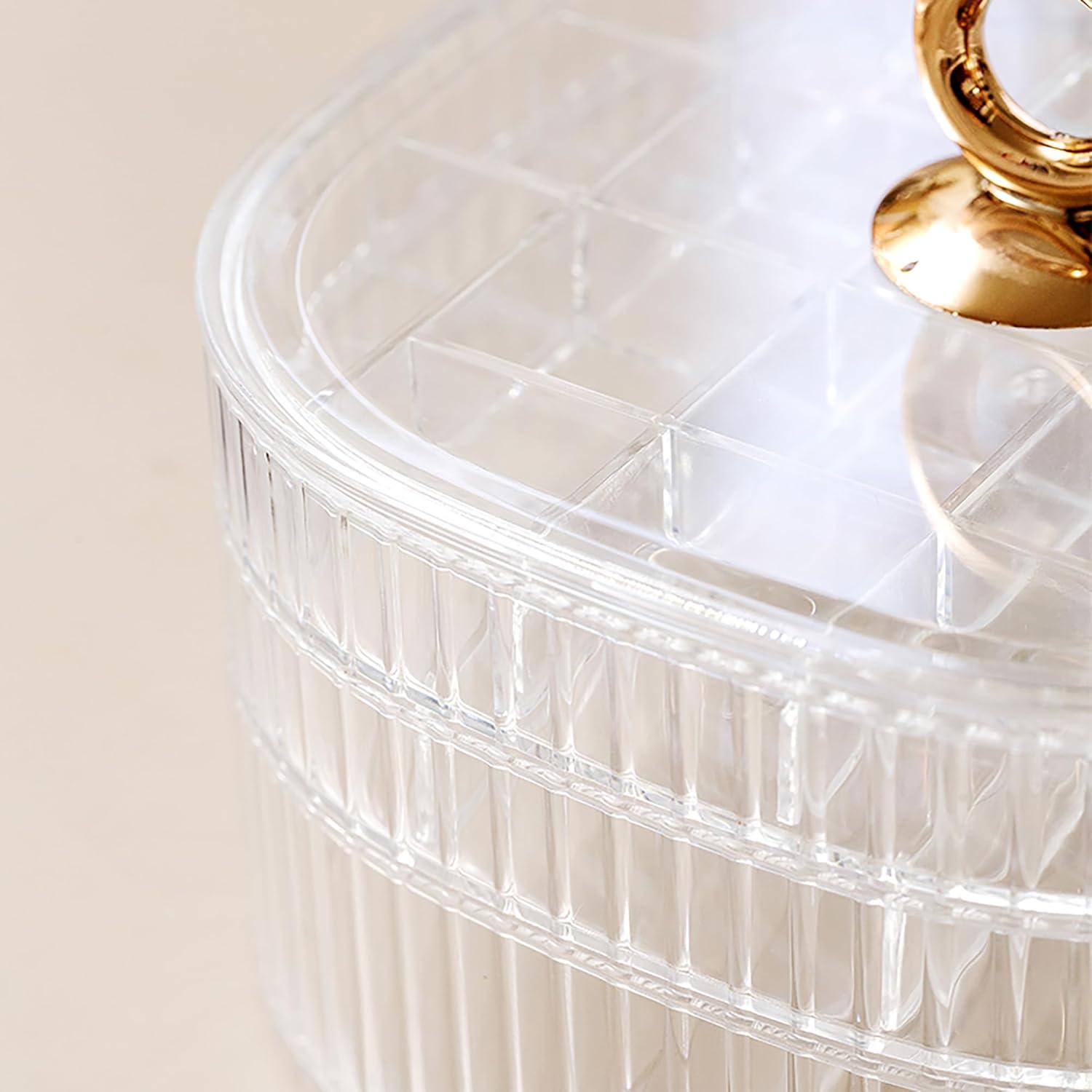 Caja de Joyería Acrílica HALAFE Verde 3 Capas Organizador