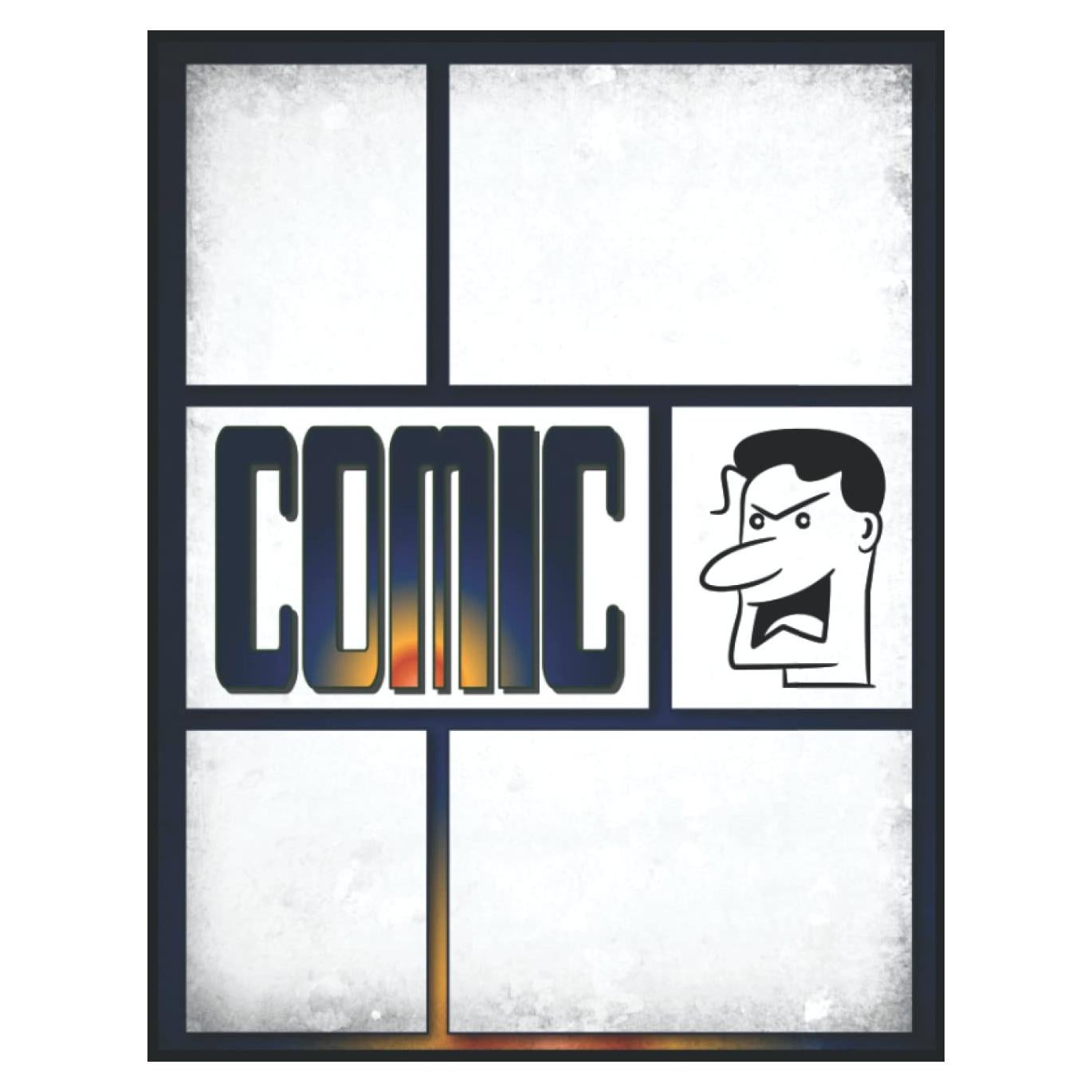 Tu Propio Cómic: Paneles De Novela Gráfica En Blanco Para Aprender A Crear Su Propio Cómic | 100 Páginas Con Plantillas Variantes Para Niñas, ... | Regalos Niña 10 Años (Spanish Edition)