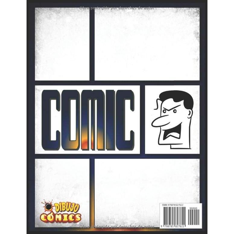 Tu Propio Cómic: Paneles De Novela Gráfica En Blanco Para Aprender A Crear Su Propio Cómic | 100 Páginas Con Plantillas Variantes Para Niñas, ... | Regalos Niña 10 Años (Spanish Edition)
