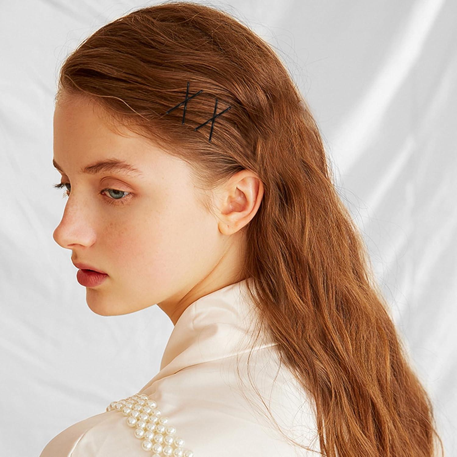 Mini Horquillas Negras DySaLis 150 Piezas 3.5 cm para Cabello