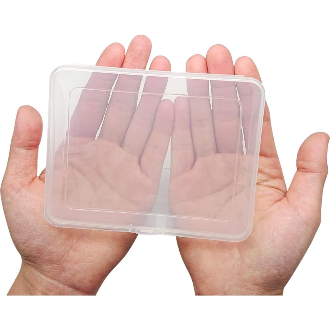 Goiio 6 Cajas Rectangulares Transparentes 14.2x10.7x4.6cm