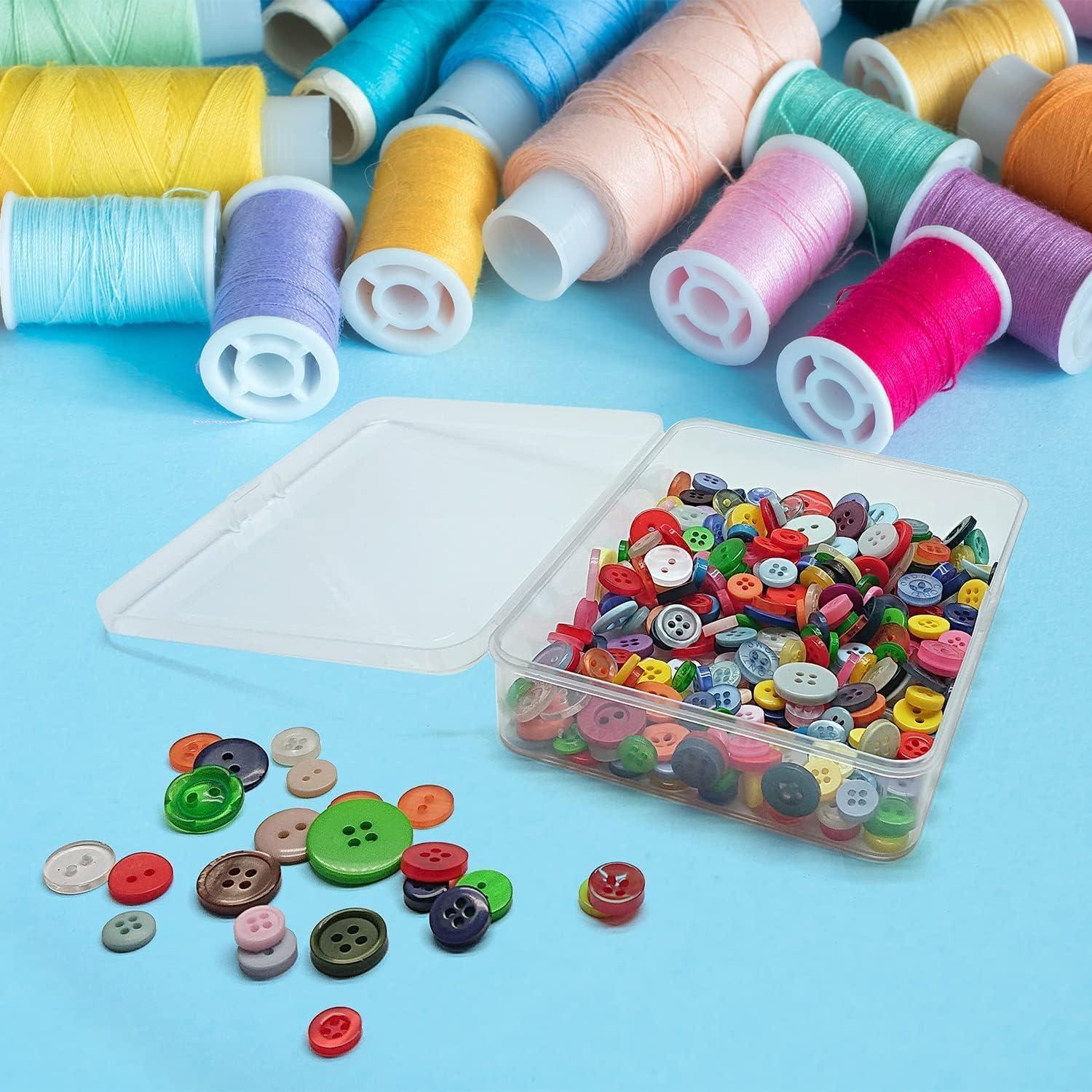 Goiio 6 Cajas Rectangulares Transparentes 14.2x10.7x4.6cm