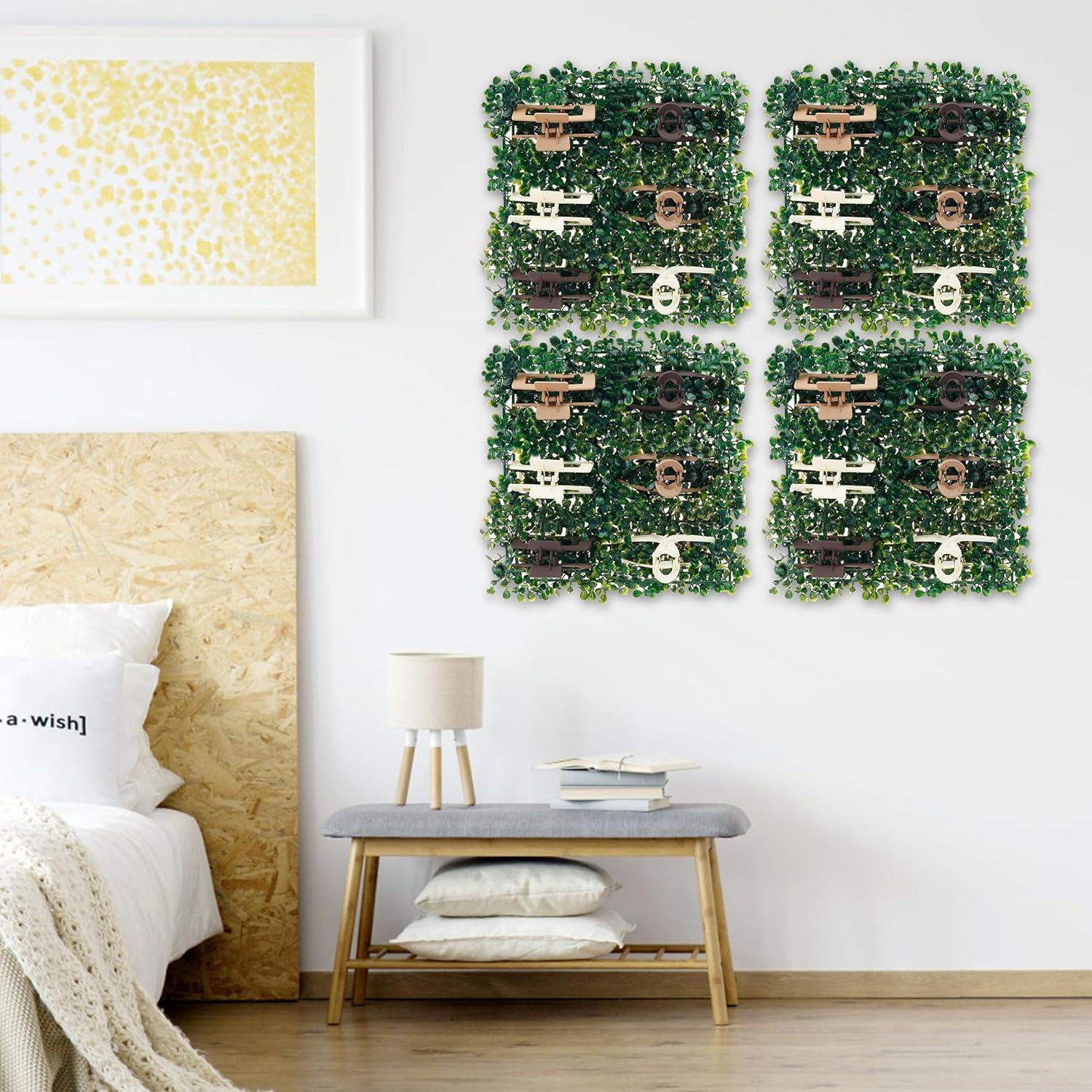 Organizador de Clips de Pelo ACOSIY Verde 4 Pcs 25.4x25.4 cm