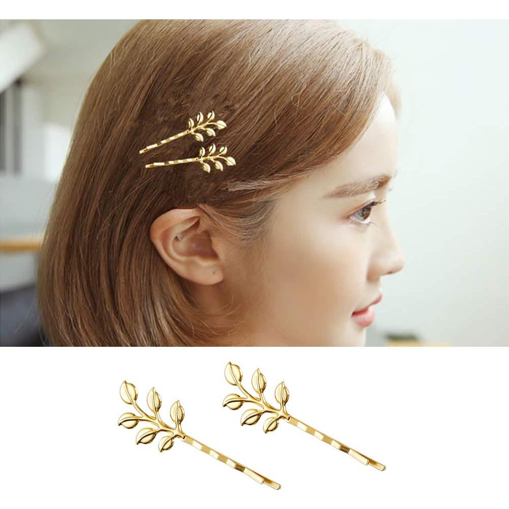 30 Clips para Cabello de Metal Retro Dorado inSowni - 15 Diseños