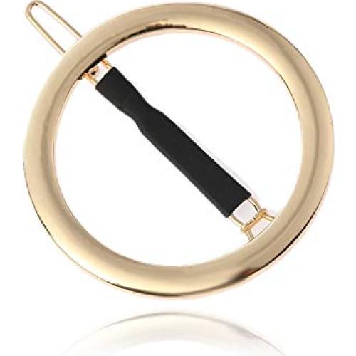 Set de 2 Clips de Pelo Geométricos GIYOMI - Oro y Plata