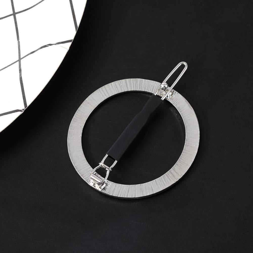 Set de 2 Clips de Pelo Geométricos GIYOMI - Oro y Plata