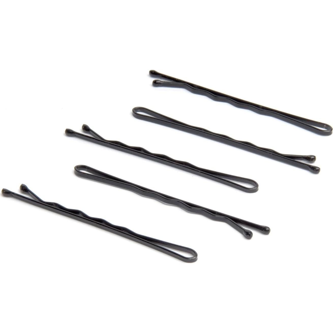 Horquillas para Cabello Diane D452 Negro 300 Unidades