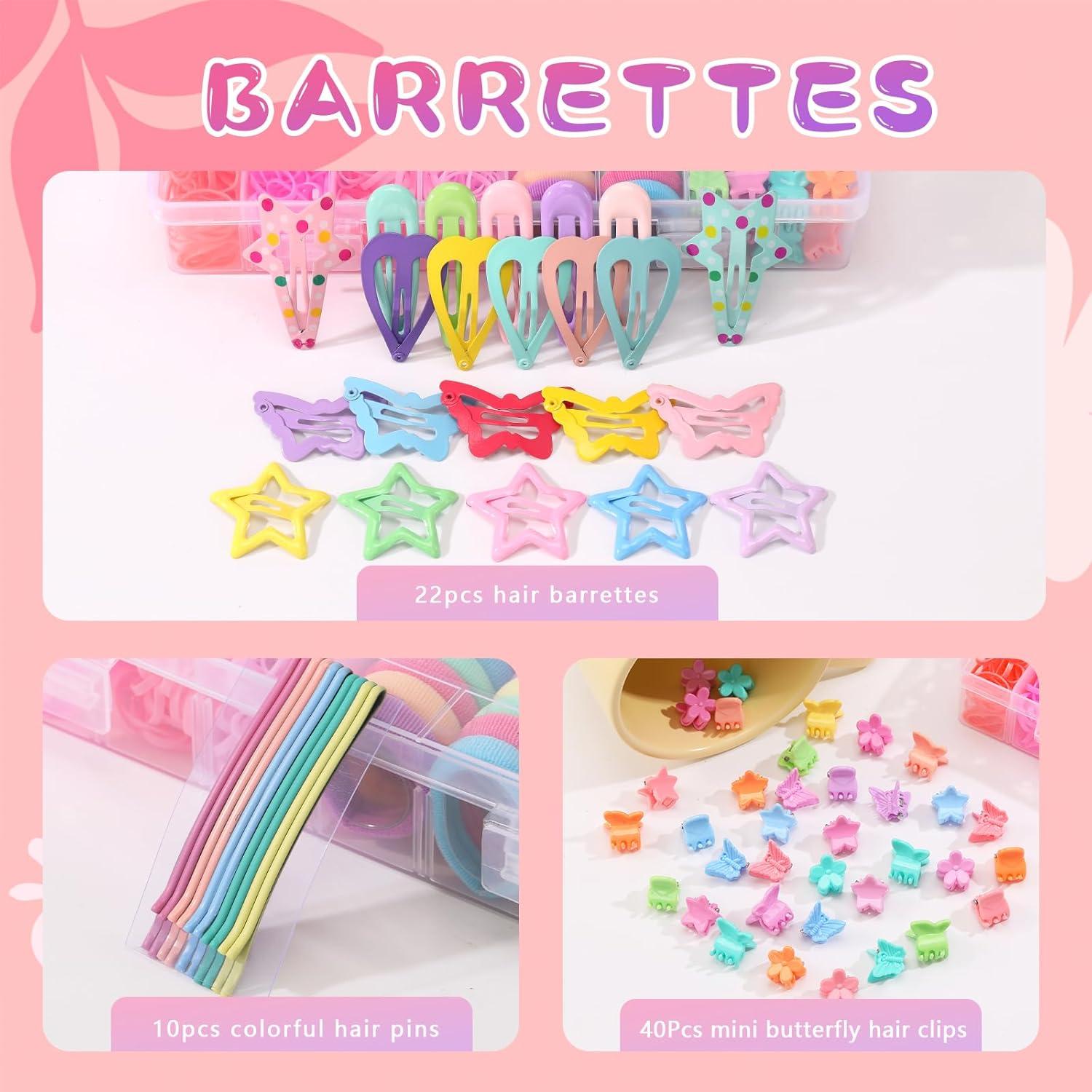 Set de Accesorios para el Cabello Seiolieliou - 1350P Gomas y Pinzas