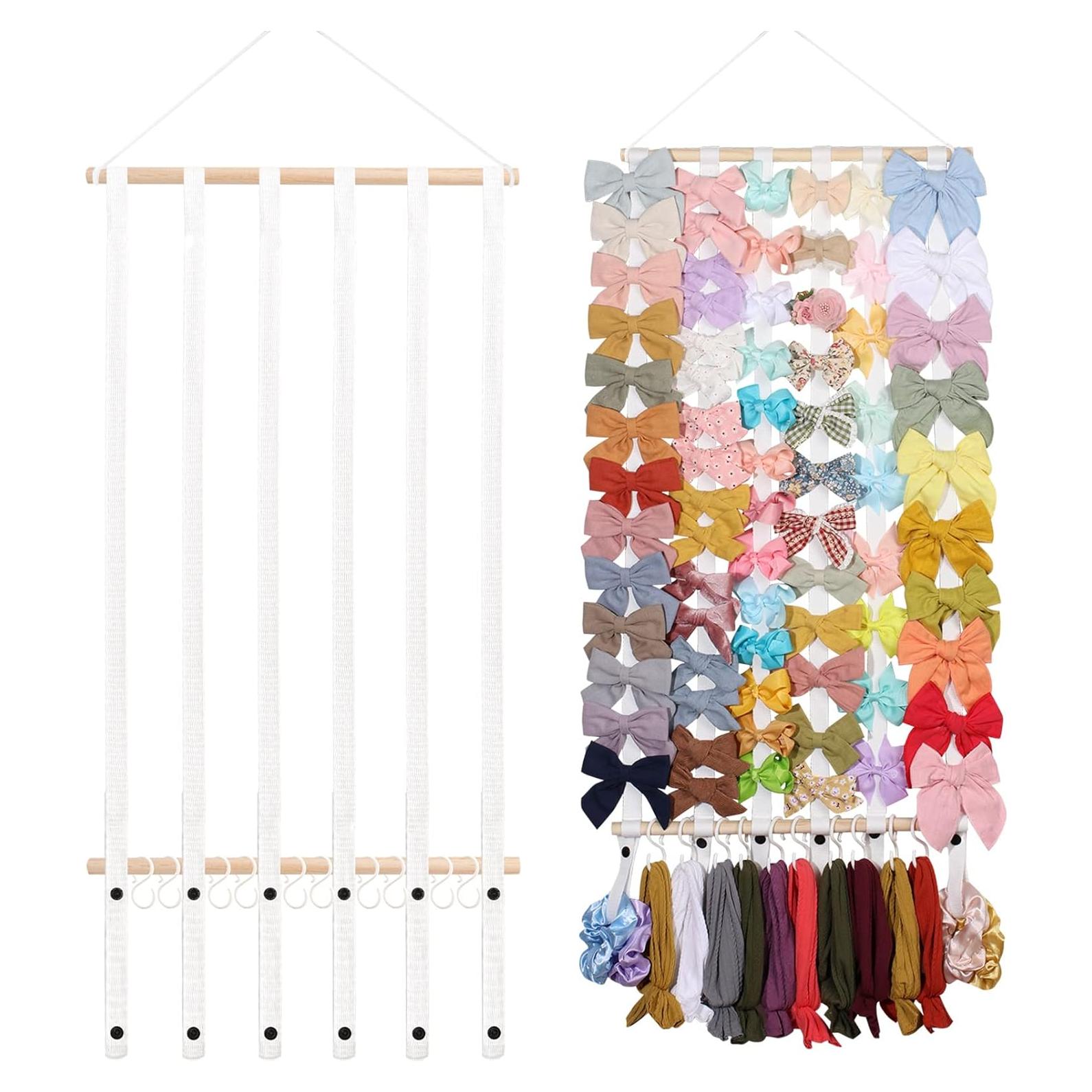 Organizador de Moños OAOLEER para Niñas - Almacenamiento Clips y Diademas