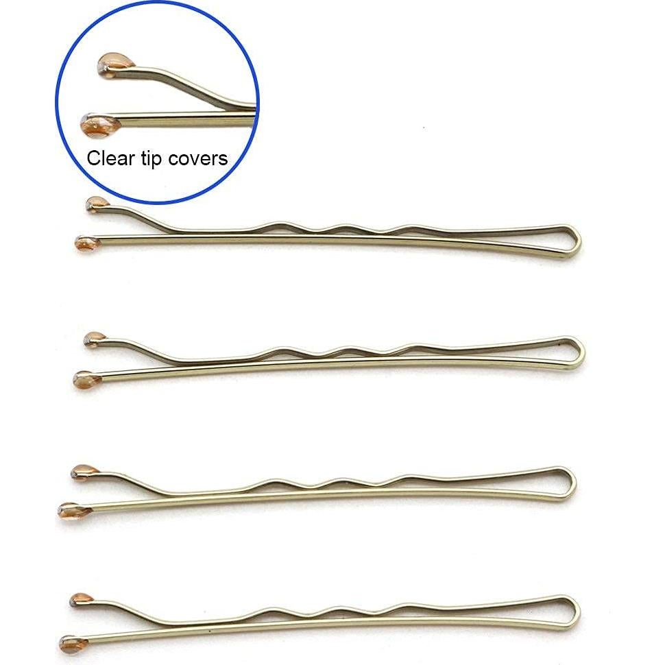 Pinzas para Cabello Dofash Metal 5cm Rubias 60pcs