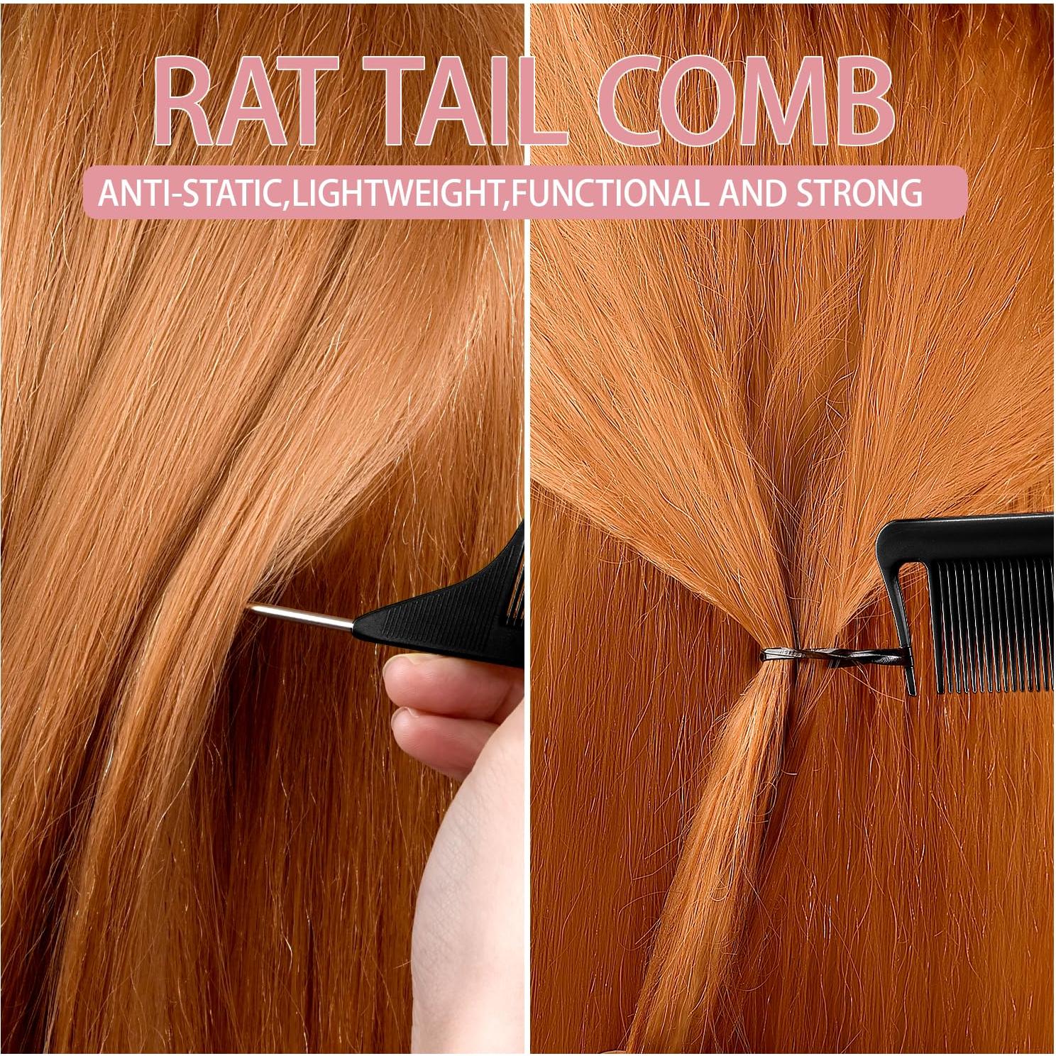 Kit de Gomas de Pelo IKOCO 1000 Pcs con Herramientas y Peine