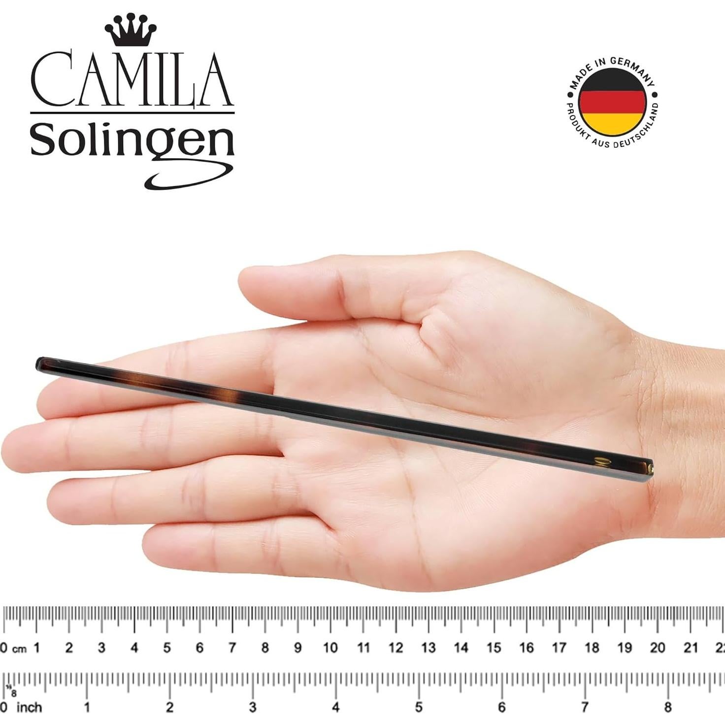 Pin de Pelo Camila Paris AD28/2 Carey - Juego de 2 Accesorios