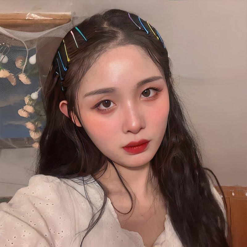 50 Horquillas de Acero Inoxidable para Cabello Coloridas