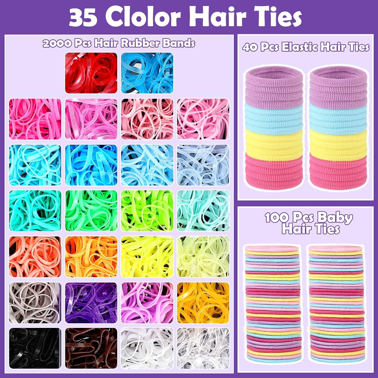 Juego de Accesorios para el Cabello Niñas AuroraY 2194 Piezas