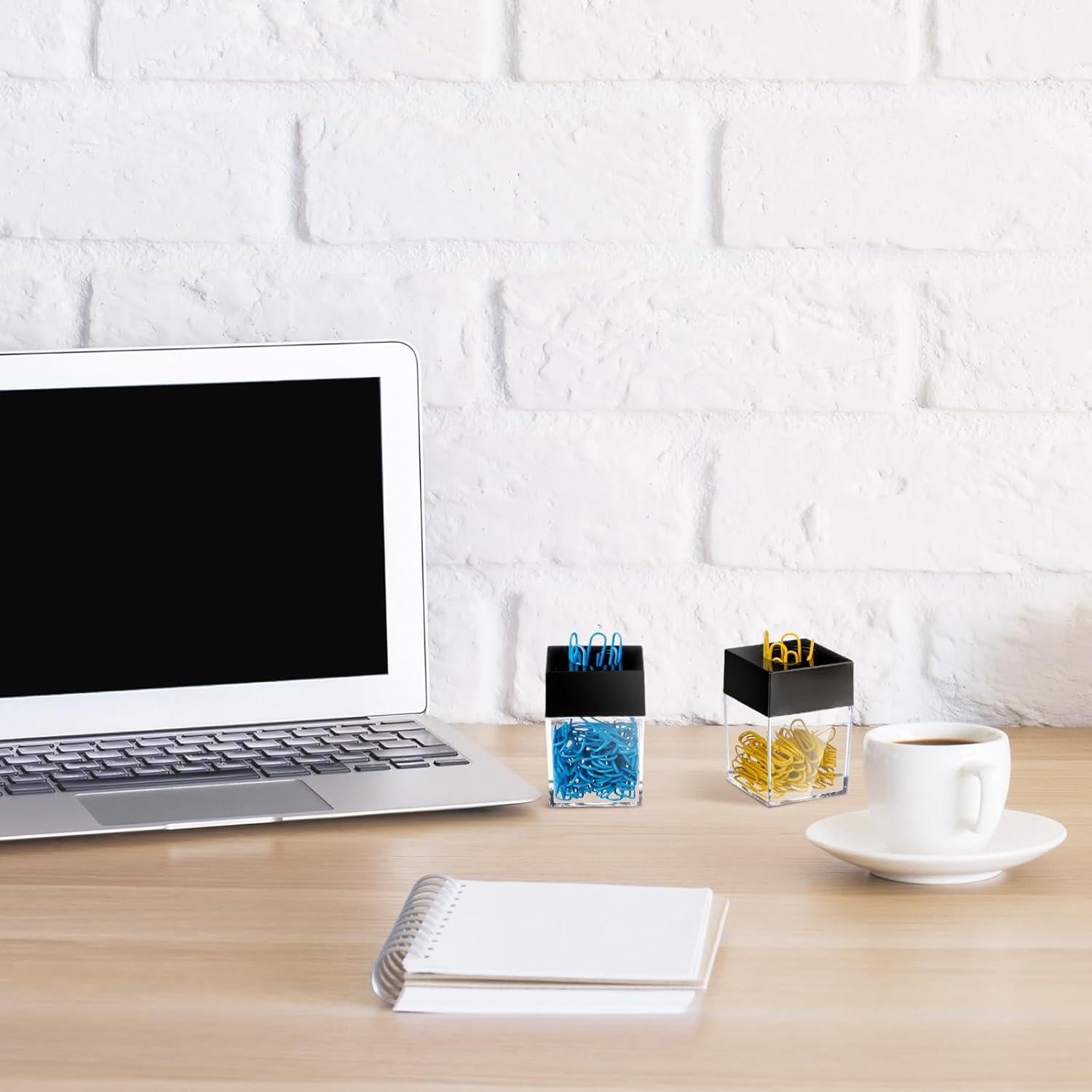 Dispensador de Clips Magnéticos Seajan 12 Unidades Negro