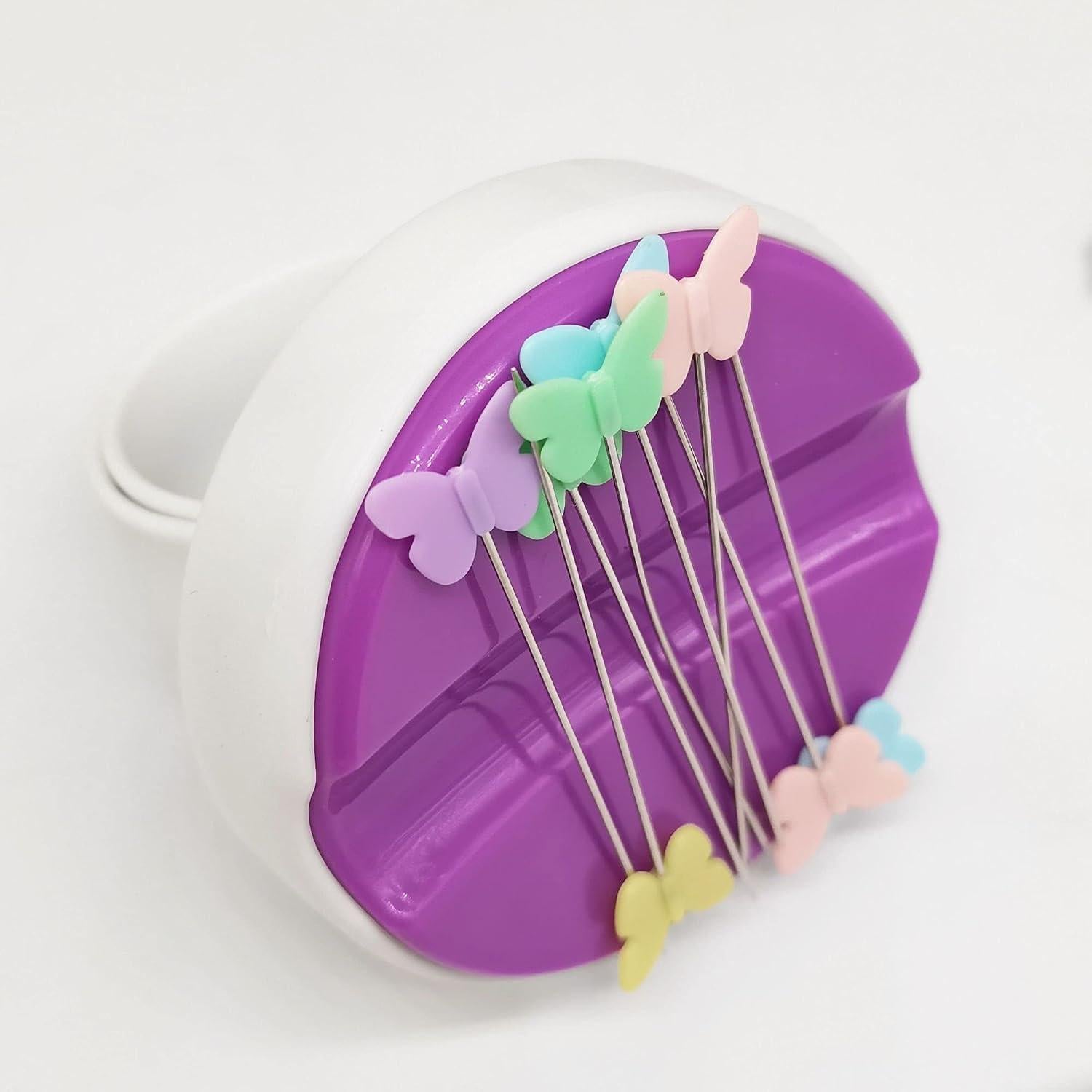 Soporte Magnético para Alfileres Bequilter con 100 Alfileres