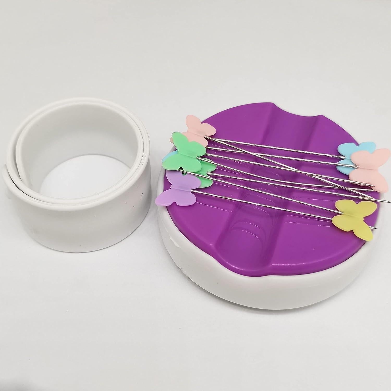 Soporte Magnético para Alfileres Bequilter con 100 Alfileres