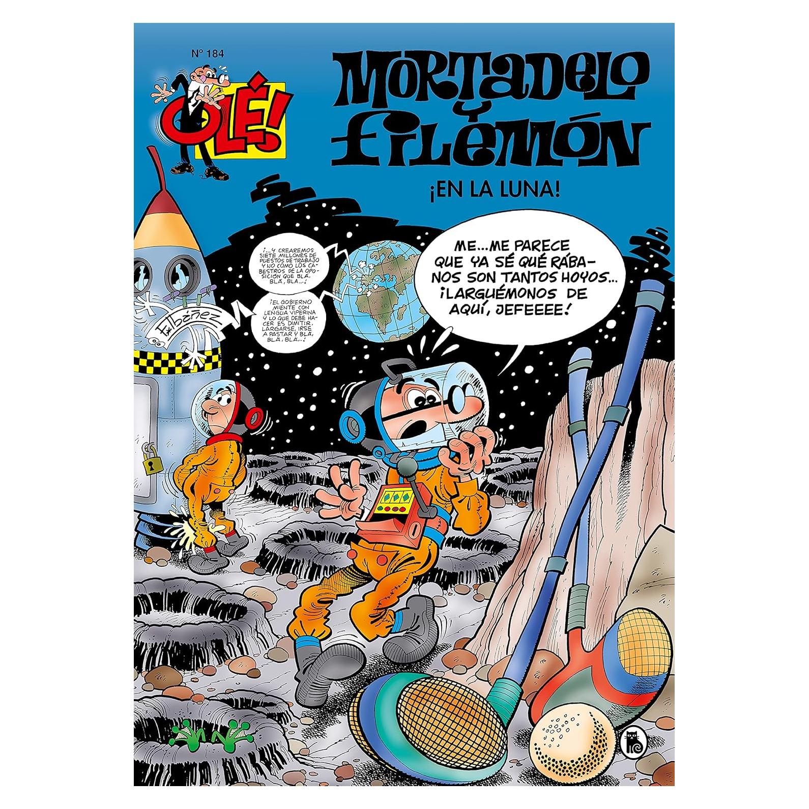 Mortadelo y Filemón. ¡En la luna! (Olé! Mortadelo 184)