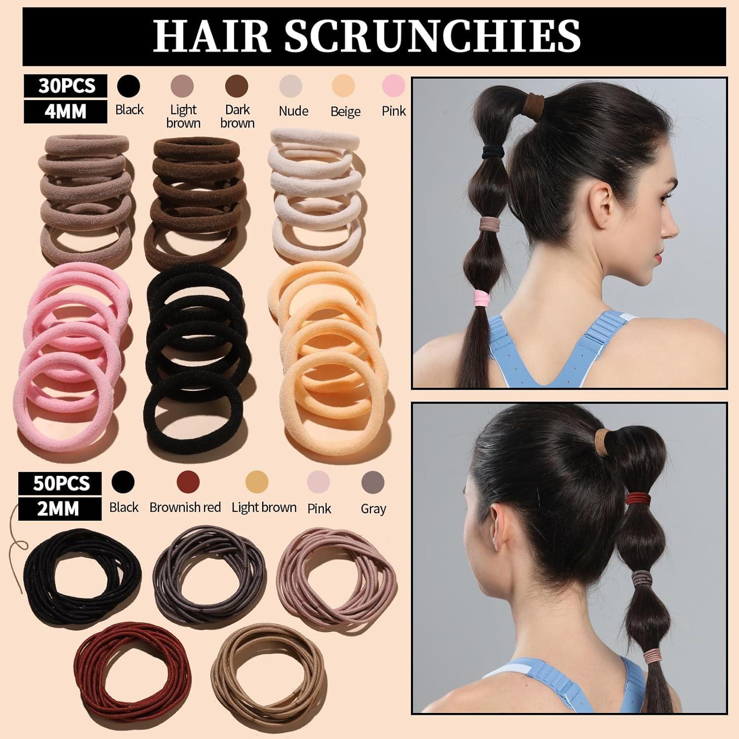 Kit de Gomas para el Cabello FANDAMEI - 900 Piezas y Accesorios