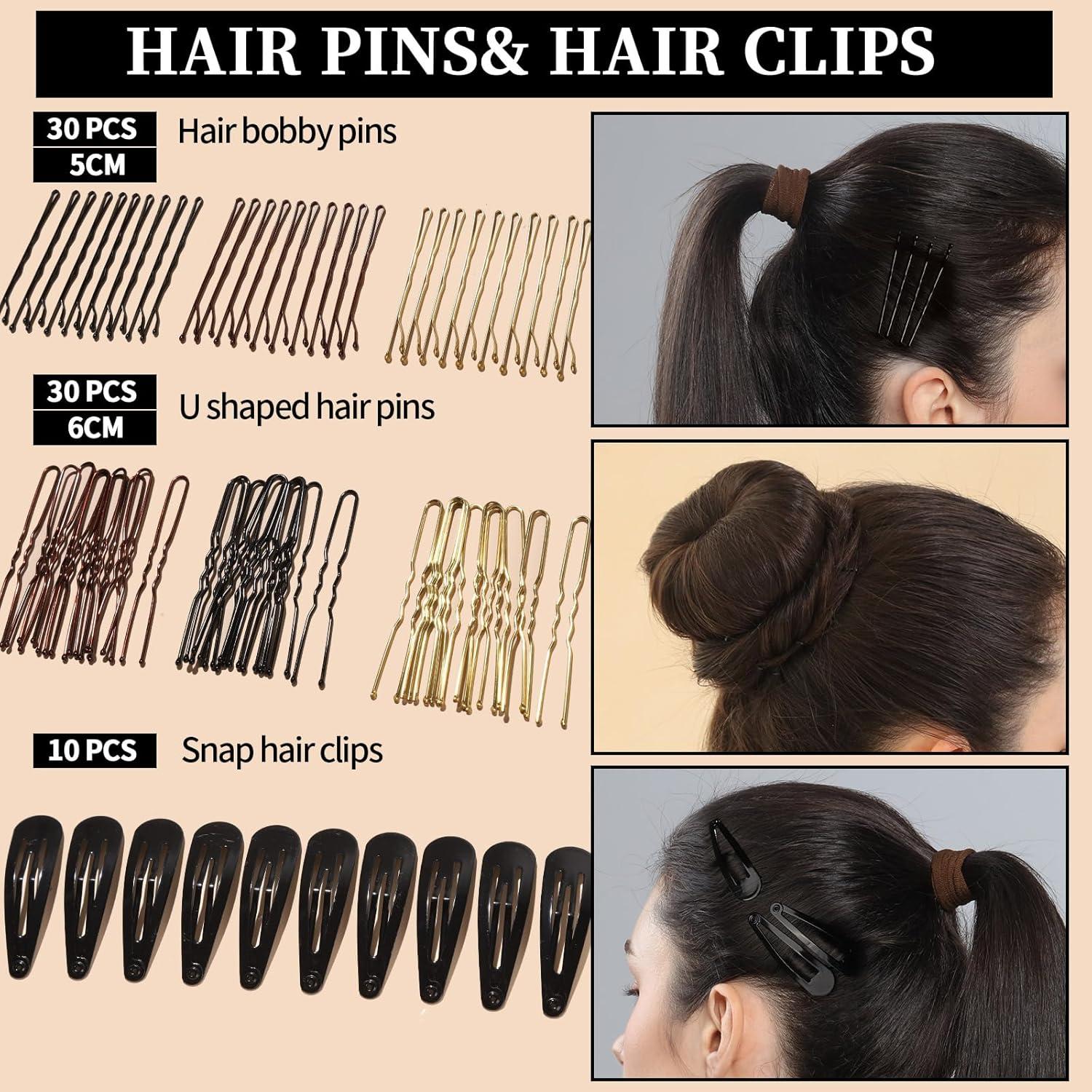 Kit de Gomas para el Cabello FANDAMEI - 900 Piezas y Accesorios