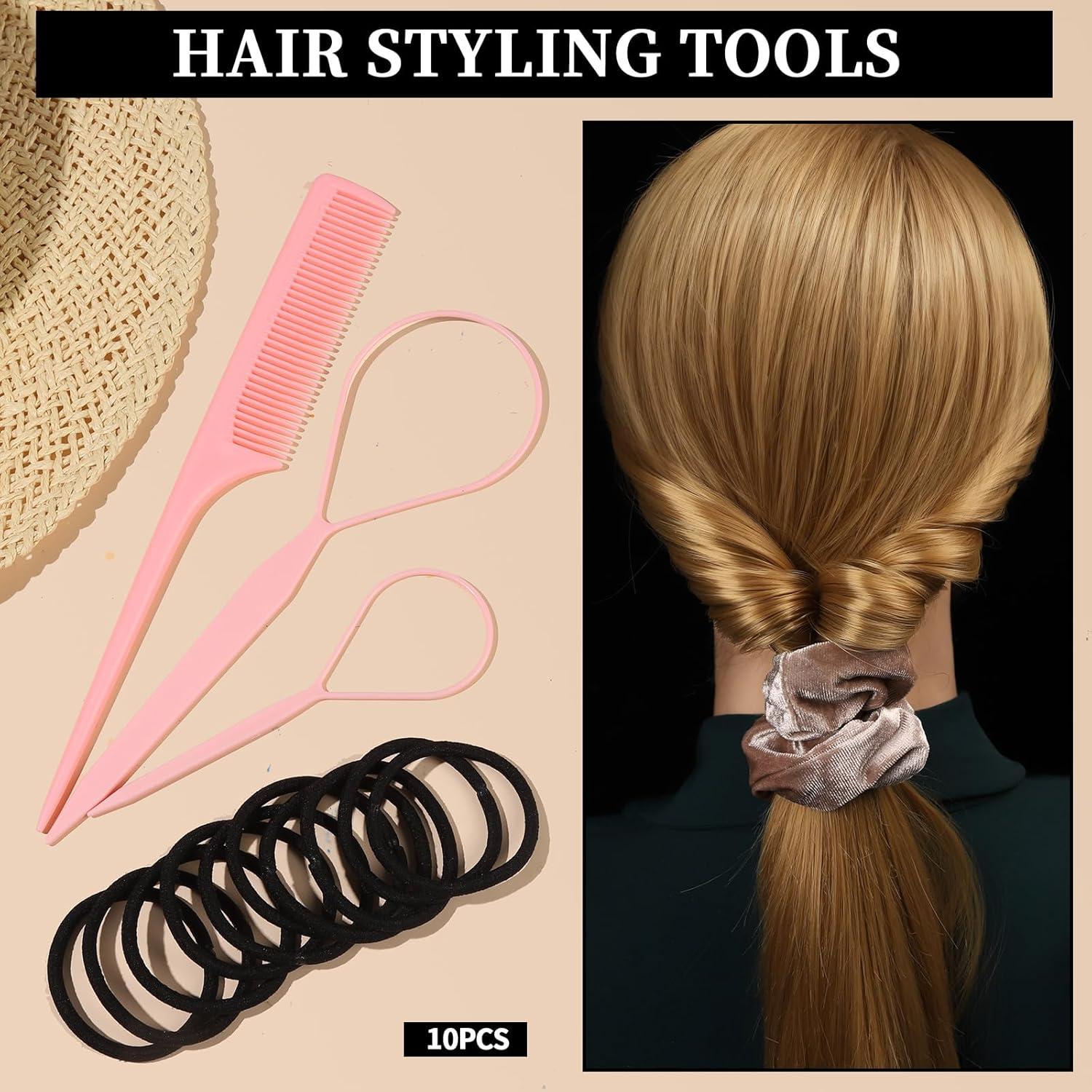 Kit de Gomas para el Cabello FANDAMEI - 900 Piezas y Accesorios