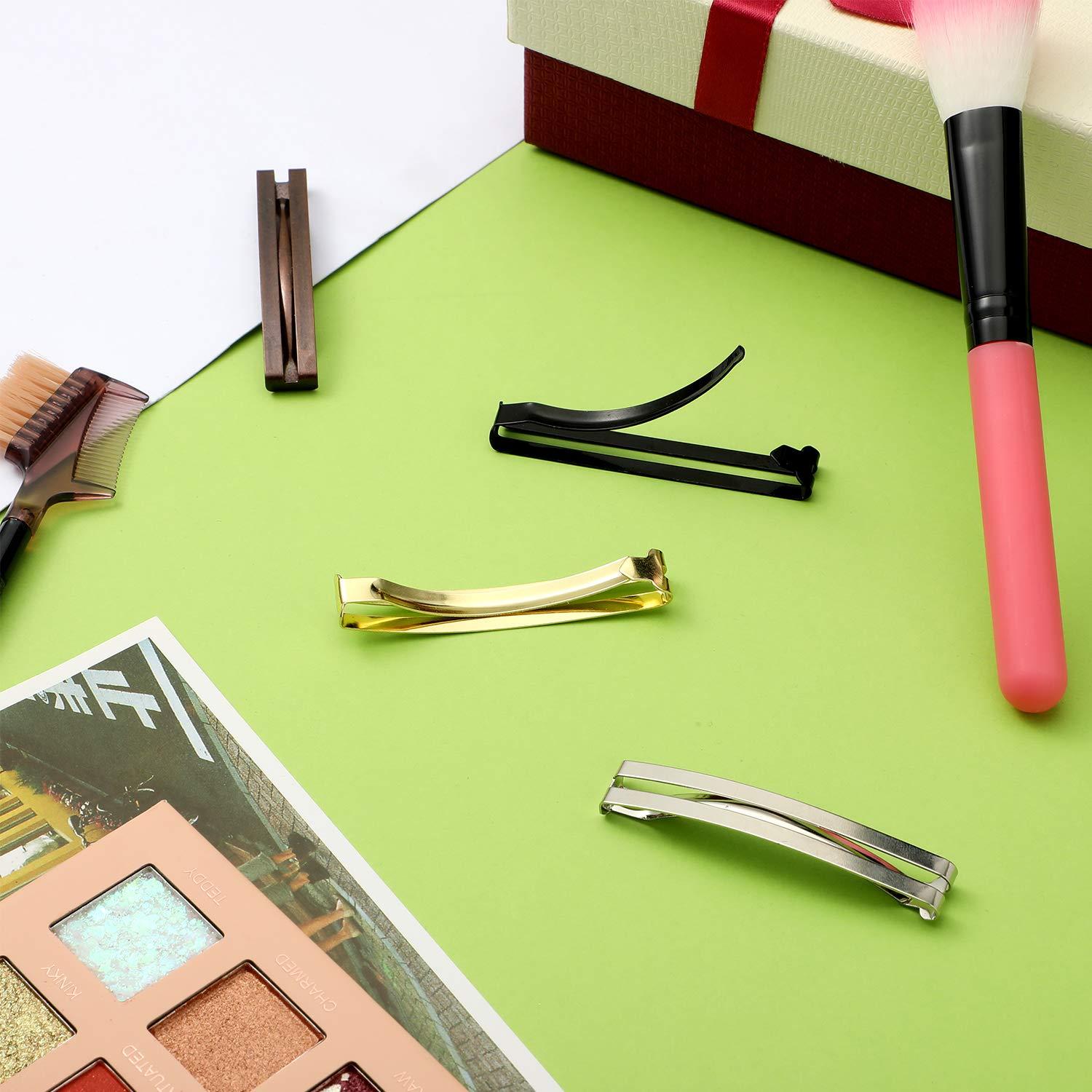 48 Clips de Pelo de Metal Antideslizantes WILLBOND 6x1 cm