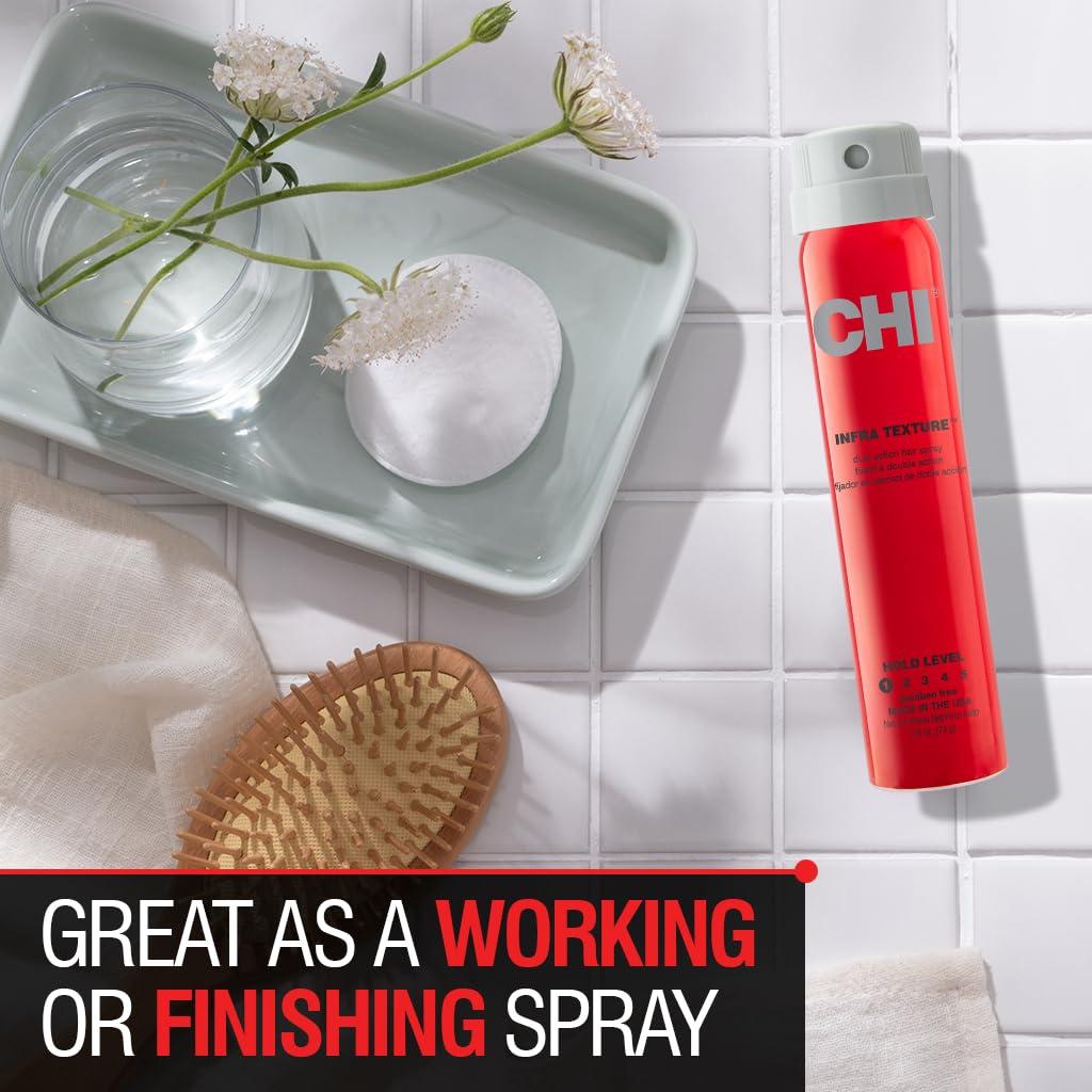 Spray Texturizante CHI Infra Texture 73.9 g - Brillo y Control
