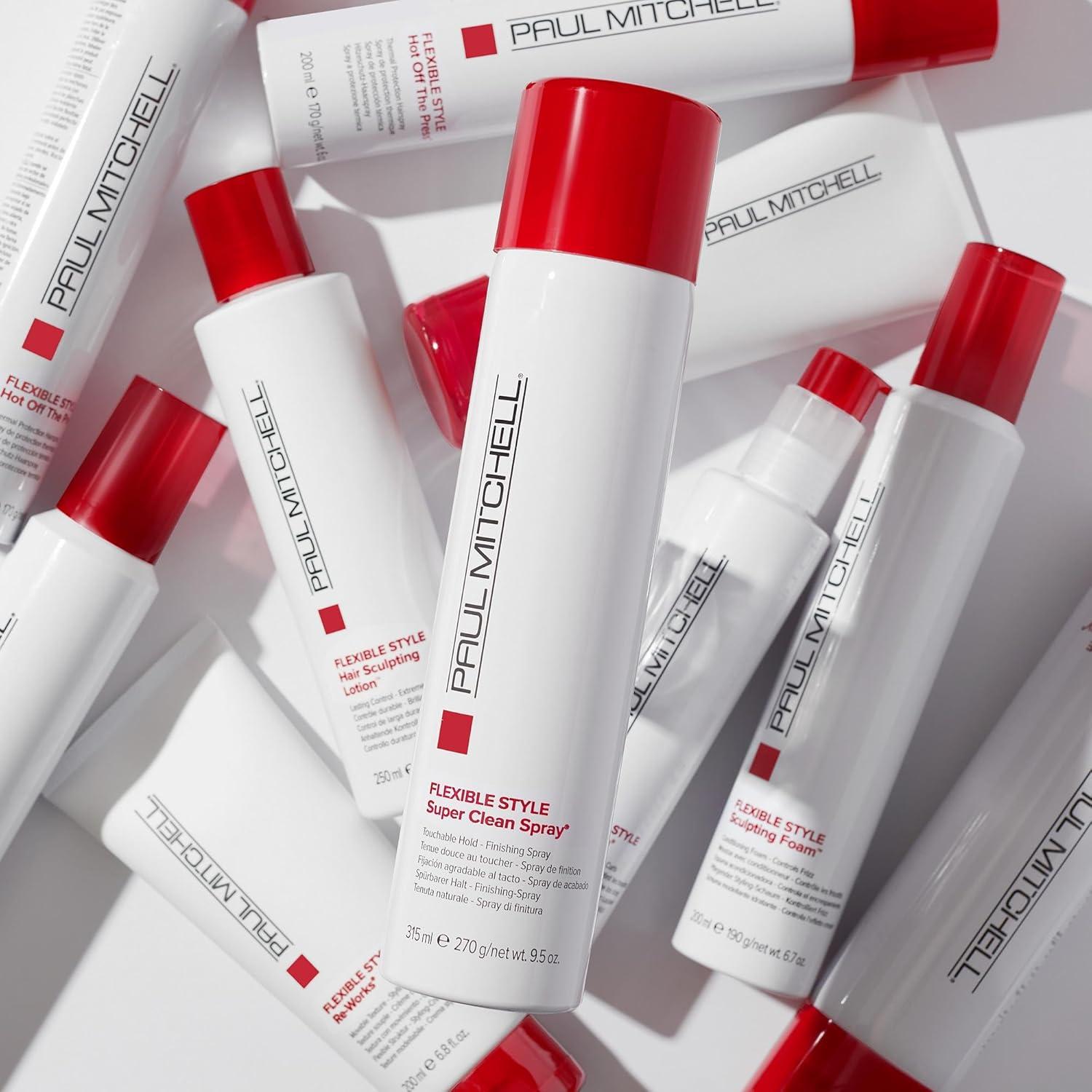 Spray Fijador Paul Mitchell Super Clean 269.5 g - Acabado Táctil