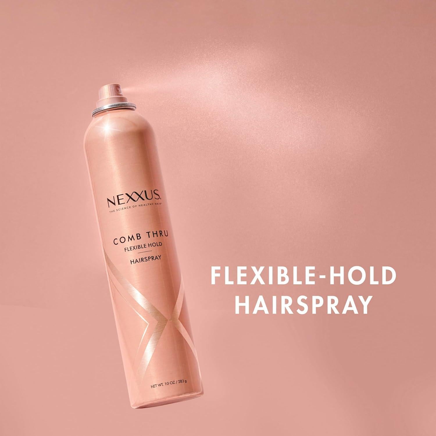 Nexxus Comb Thru Spray Final para Cabello 284g - Volumen y Brillo