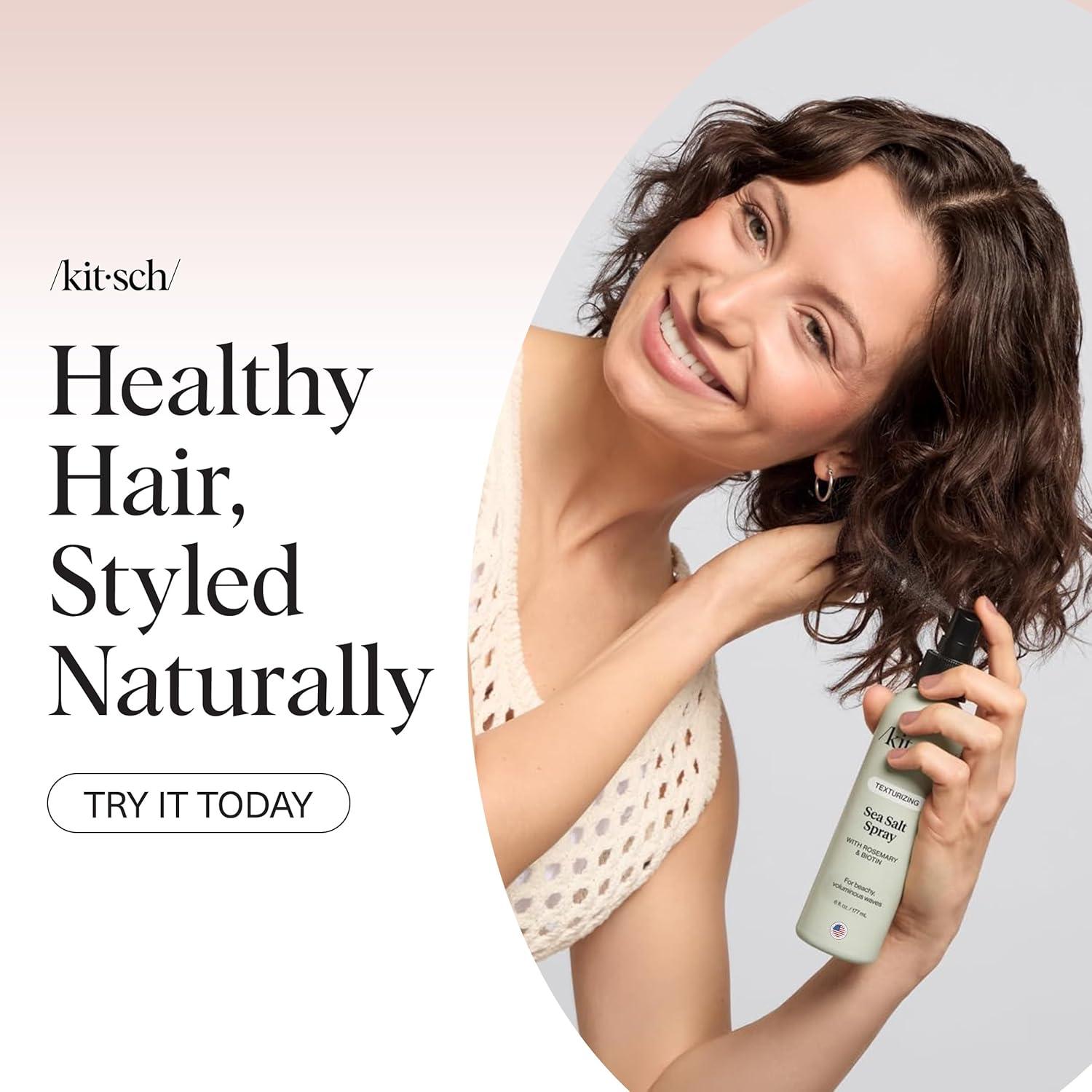 Spray de Sal Marina Kitsch 177 mL - Texturizador Cabello Natural