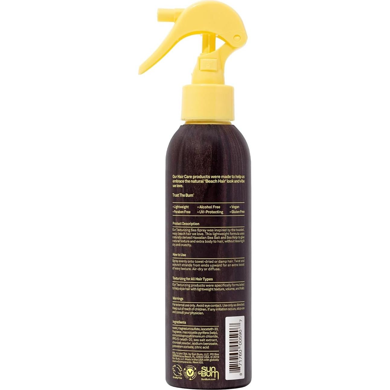 Spray Texturizante de Sal Marina Sun Bum 177 ML - Protección UV
