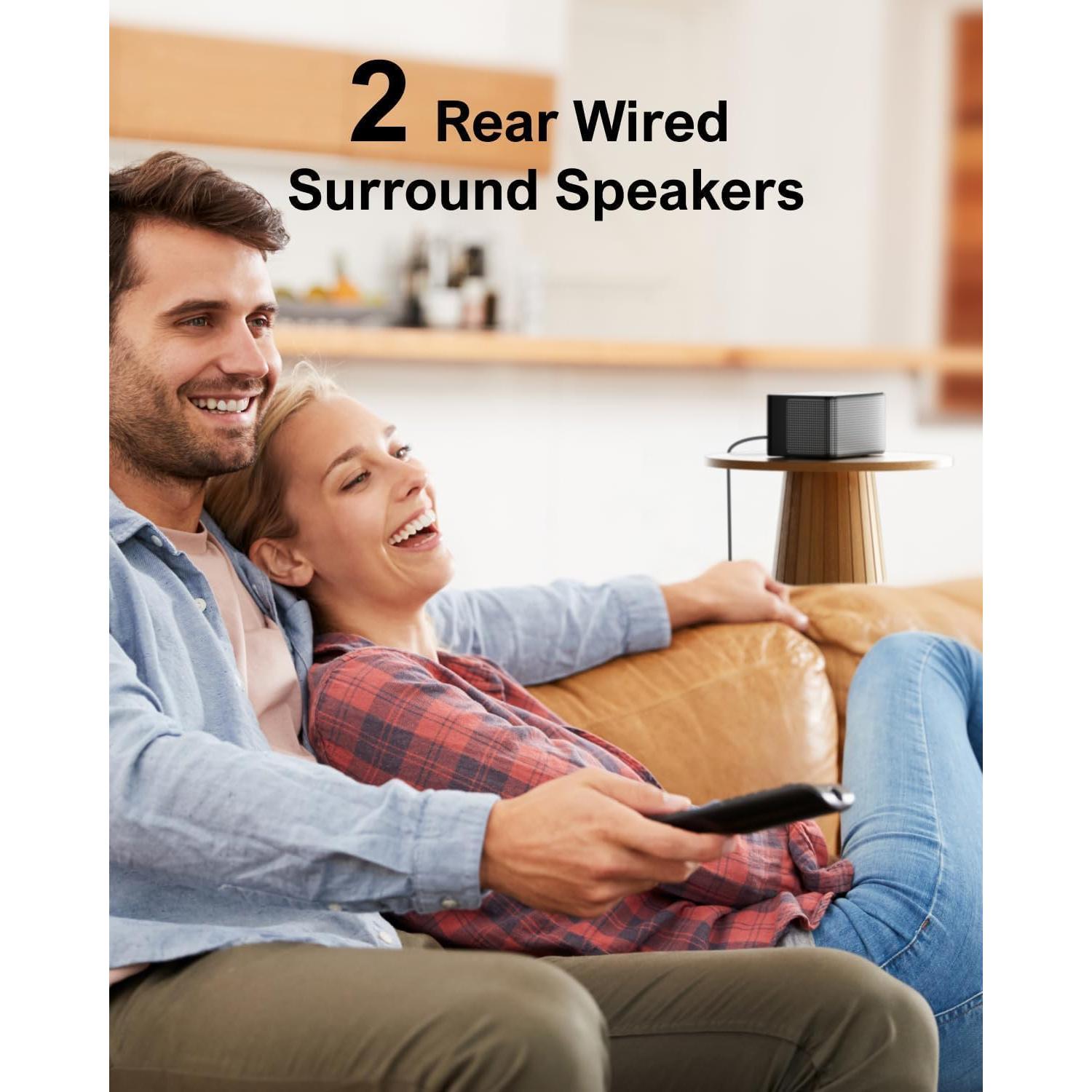 Sistema de Sonido Surround 7.1 ULTIMEA Poseidon D80 con Dolby Atmos