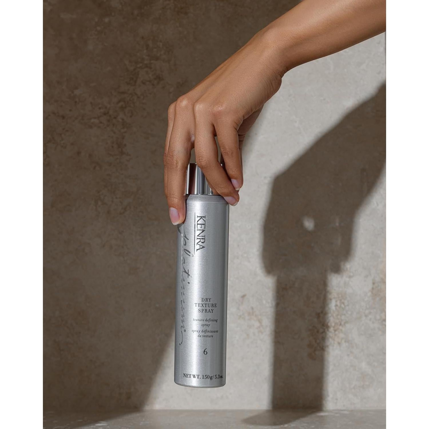 Spray Definidor de Textura Kenra Platinum 150 g - Volumen y Fijación