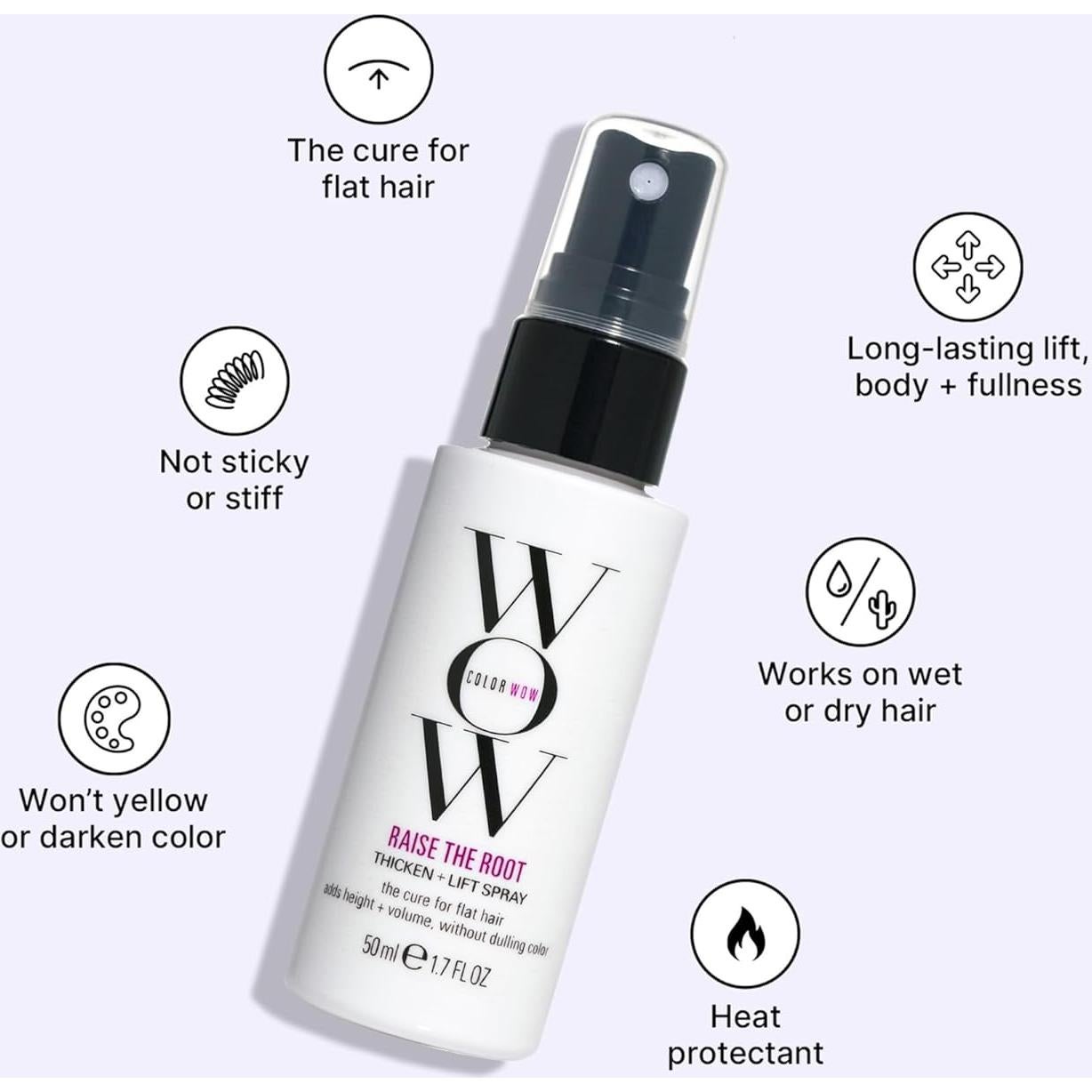 Spray Engrosador COLOR WOW 50 ml - Volumen para Cabello Fino