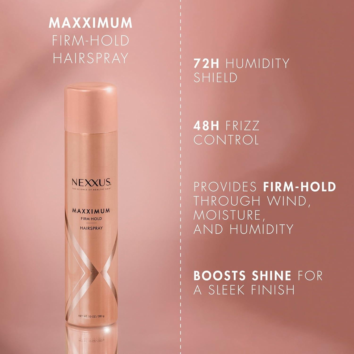 Spray para el Cabello Nexxus Maximum Hold 283.5 g - Control Fuerte