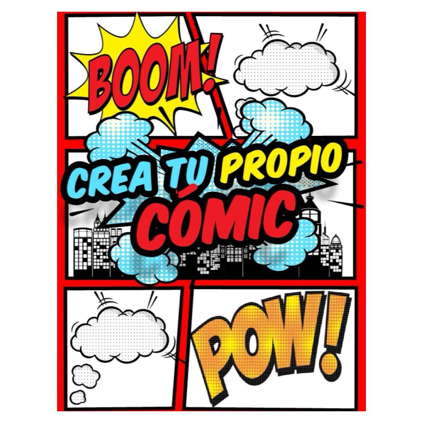 Crea tu propio cómic: Dibuje su propia historia, crear sus propios Novelas y Cómics gráficos y escritura de cuentos para niños y adultos (Spanish Edition)