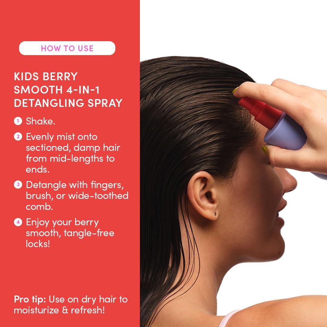 Spray Desenredante para Niños Evereden 4-en-1 Vegano 200ml
