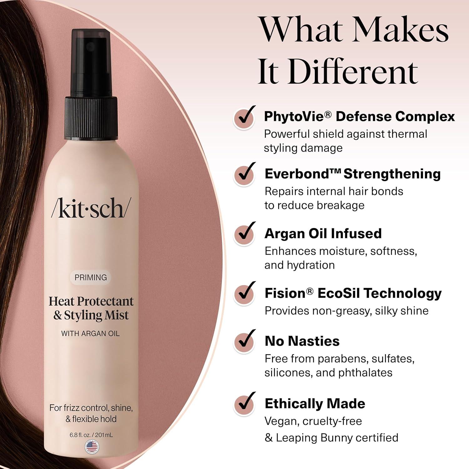 Spray Protector Térmico Kitsch con Aceite de Argán 192g