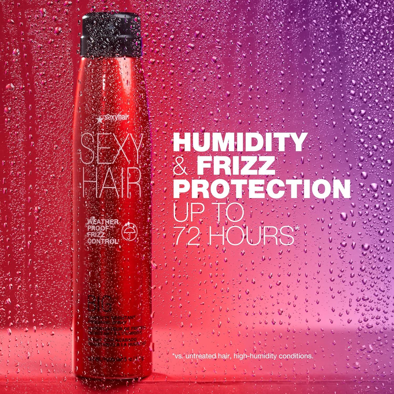 Spray Antifrizz SexyHair Big Weather Proof 47.3 ml Viaje