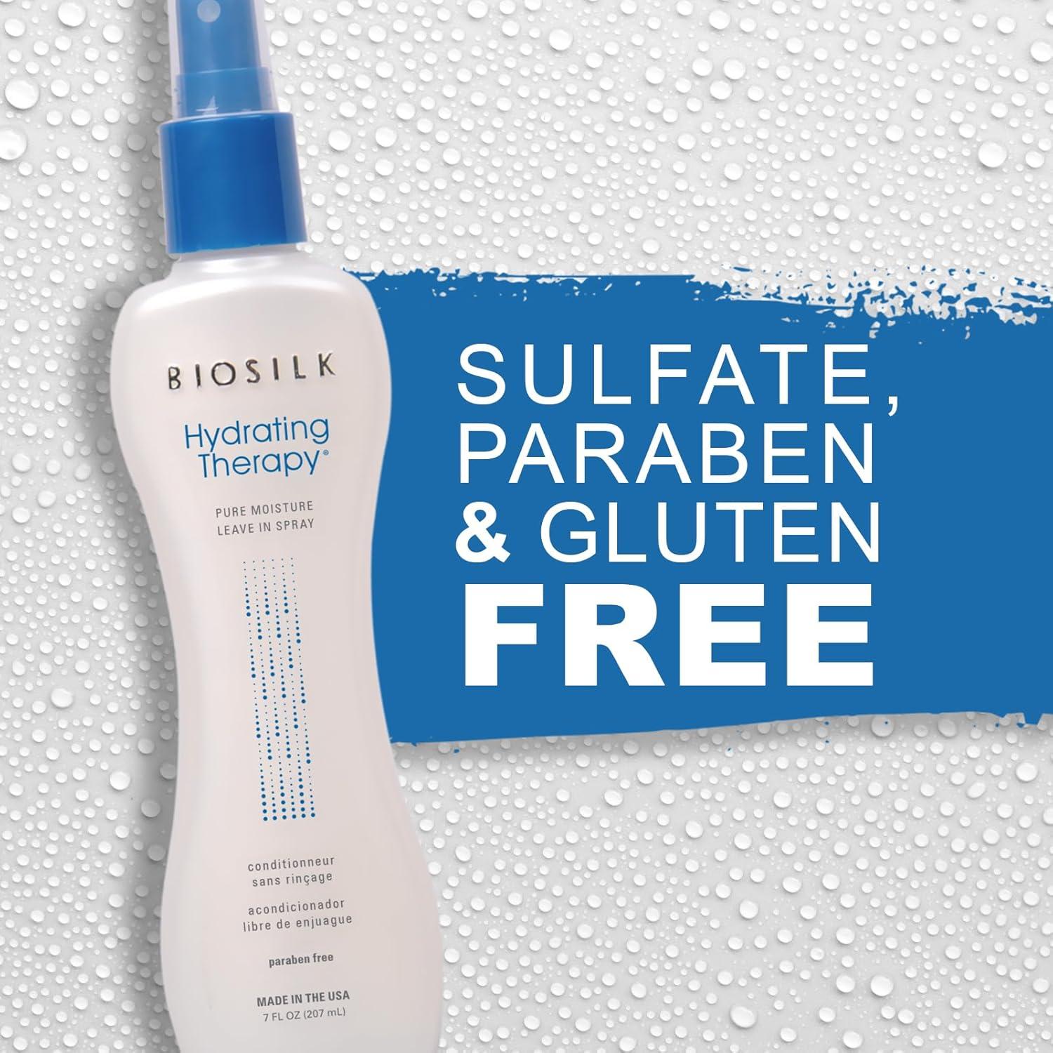 BioSilk Spray Hidratante Sin Enjuague 236.6 g - Protección Frizz