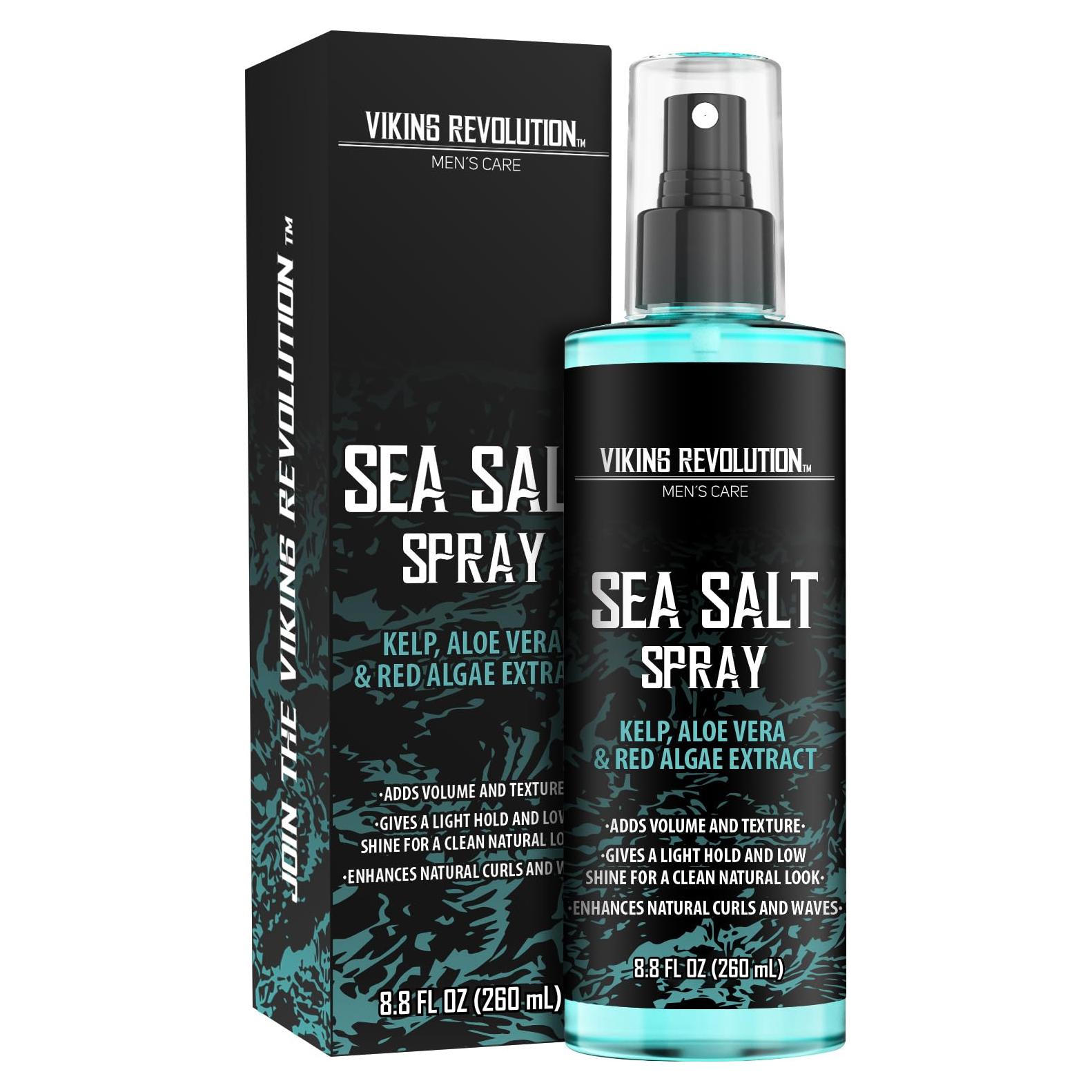 Spray de Sal Marina para Cabello Hombre Viking Revolution 248ml