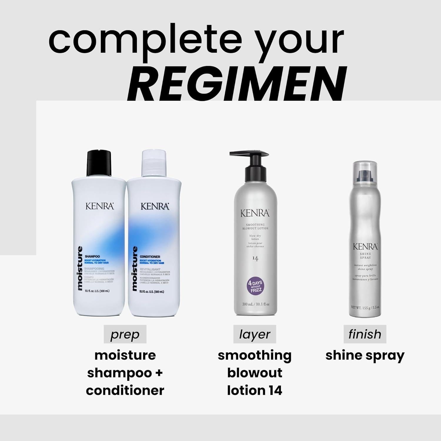 Spray Brillante Kenra 162.56 ml | Control Frizz y Color