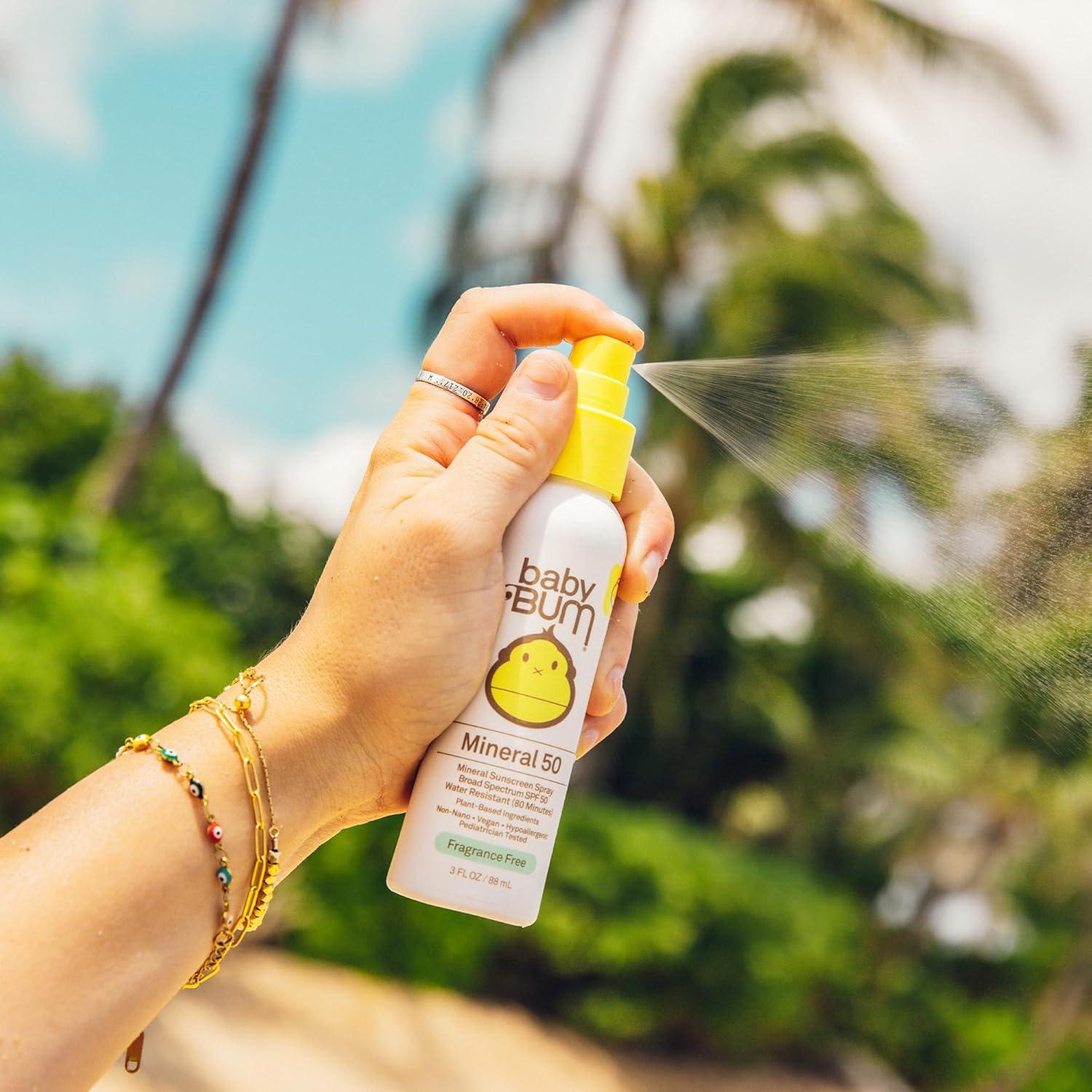 Spray Solar Baby Bum SPF 50 | Protección Mineral 88.7 ml